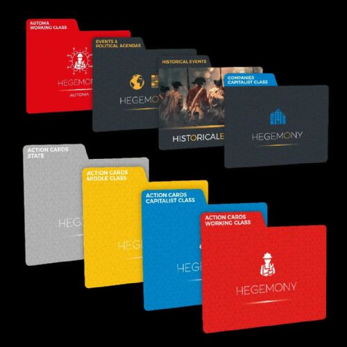 Hegemony Board Game Card Dividers